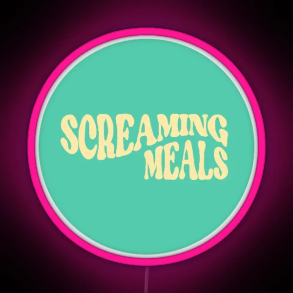 Screaming Meals RGB Neon Sign