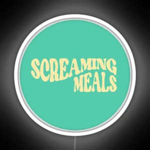 Screaming Meals RGB Neon Sign