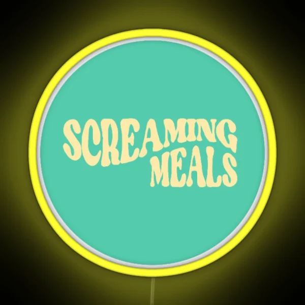 Screaming Meals RGB Neon Sign