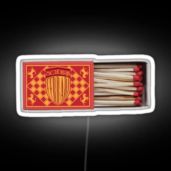 Scuderia Ferrari Matchbox RGB Neon Sign