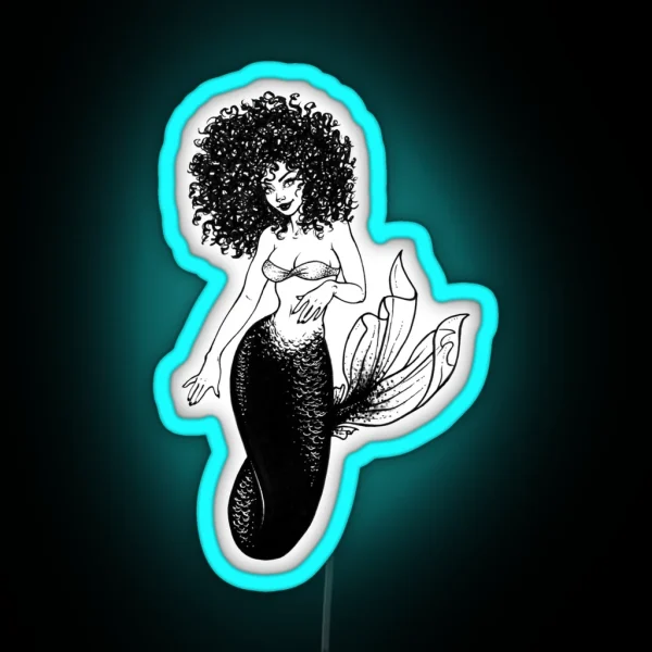 Sea Curls RGB Neon Sign