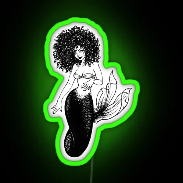 Sea Curls RGB Neon Sign