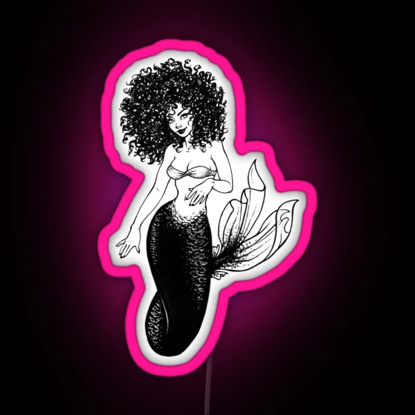 Sea Curls RGB Neon Sign