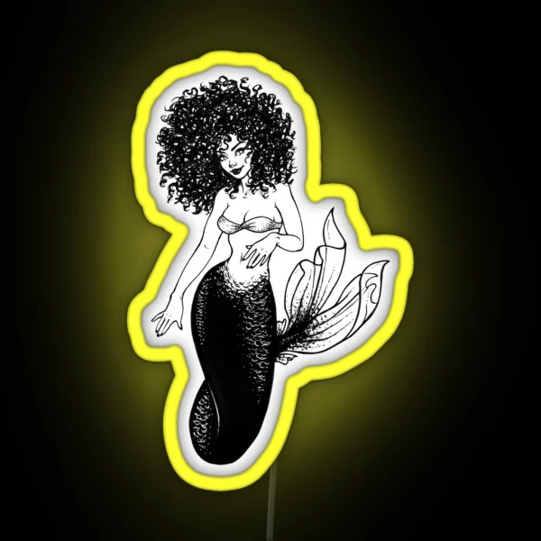 Sea Curls RGB Neon Sign