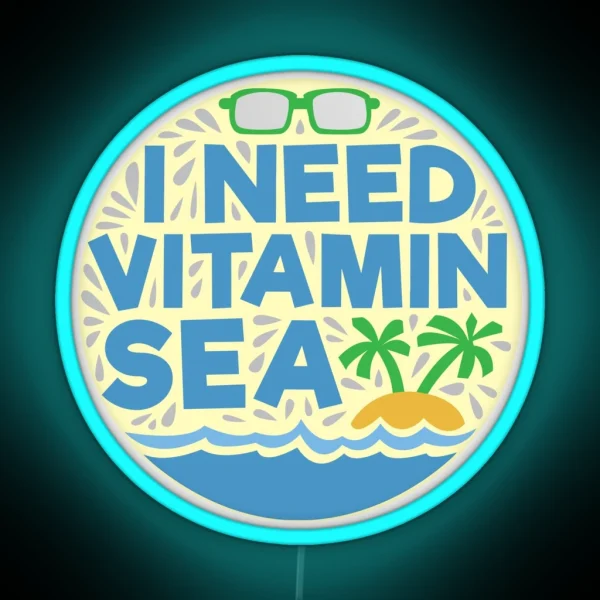 Sea Pun RGB Neon Sign