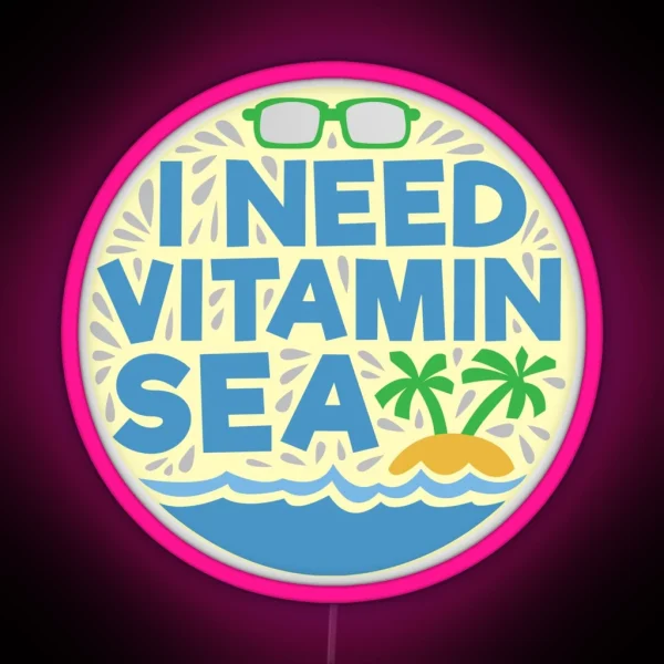 Sea Pun RGB Neon Sign