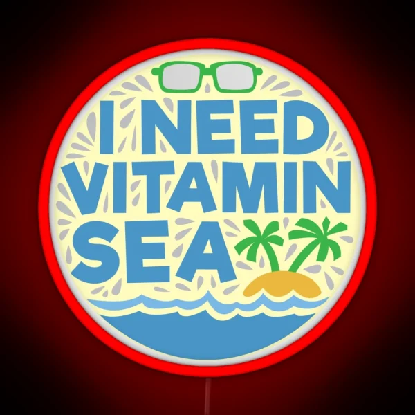 Sea Pun RGB Neon Sign