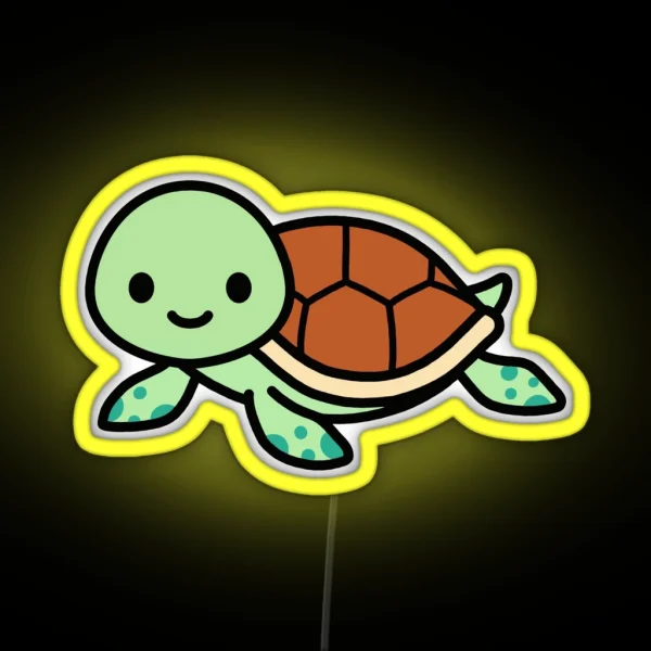 Sea Turtle RGB Neon Sign