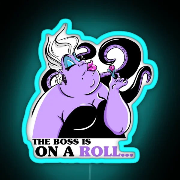 Sea Witch Boss Lady RGB Neon Sign