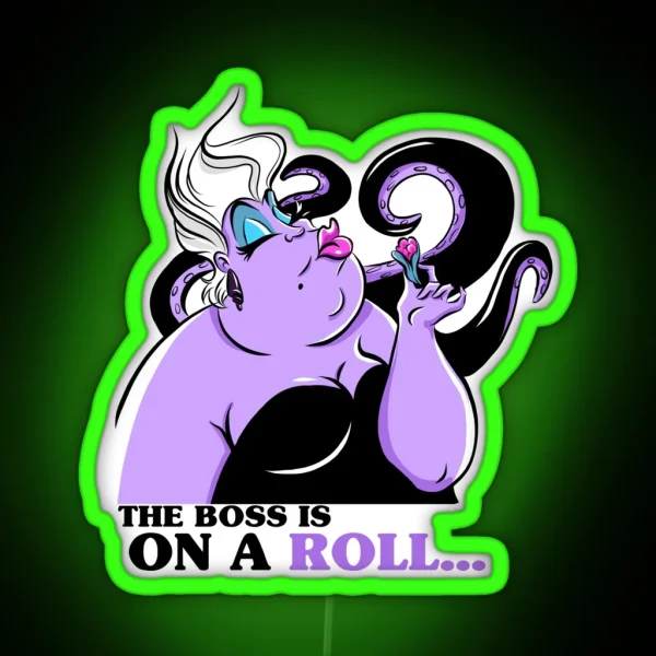 Sea Witch Boss Lady RGB Neon Sign