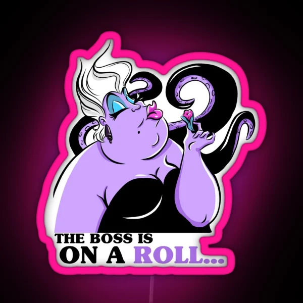 Sea Witch Boss Lady RGB Neon Sign