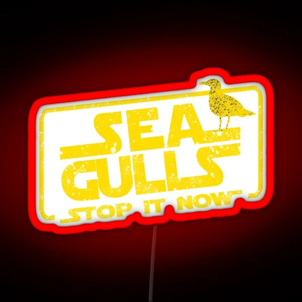 Seagulls RGB Neon Sign