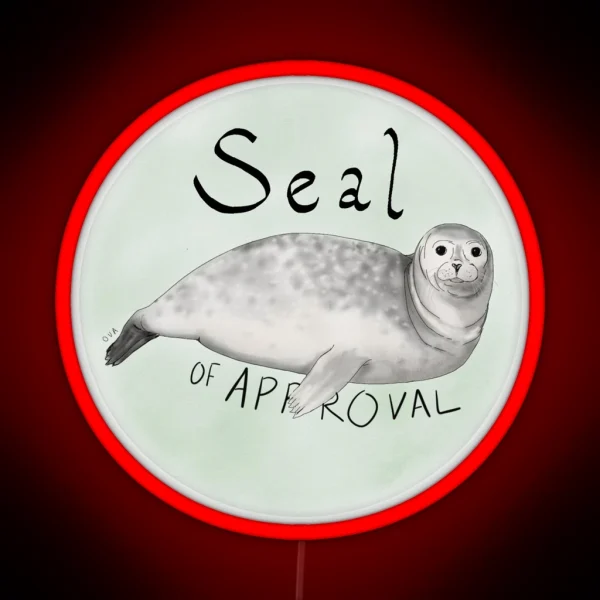 Seal Of Approval RGB Neon Sign