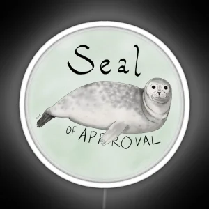 Seal Of Approval RGB Neon Sign