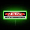 seat-warmer-bumper-with-led-rgb-neon-sign-green-custom-car-accessory.webp