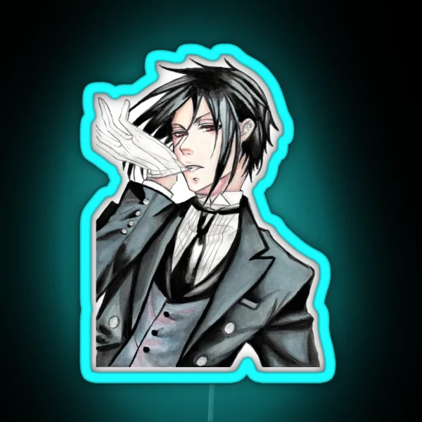 Sebastian Black Butler RGB Neon Sign