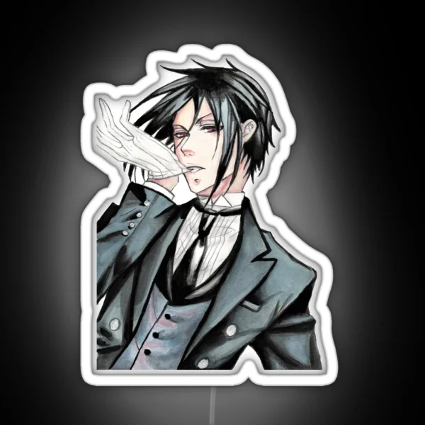 Sebastian Black Butler RGB Neon Sign