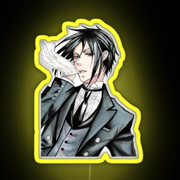 Sebastian Black Butler RGB Neon Sign