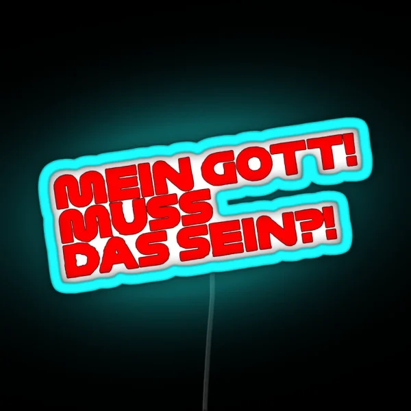 SEBASTIAN VETTEL RGB Neon Sign