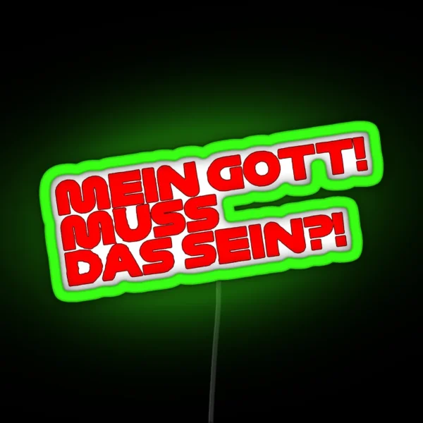 SEBASTIAN VETTEL RGB Neon Sign