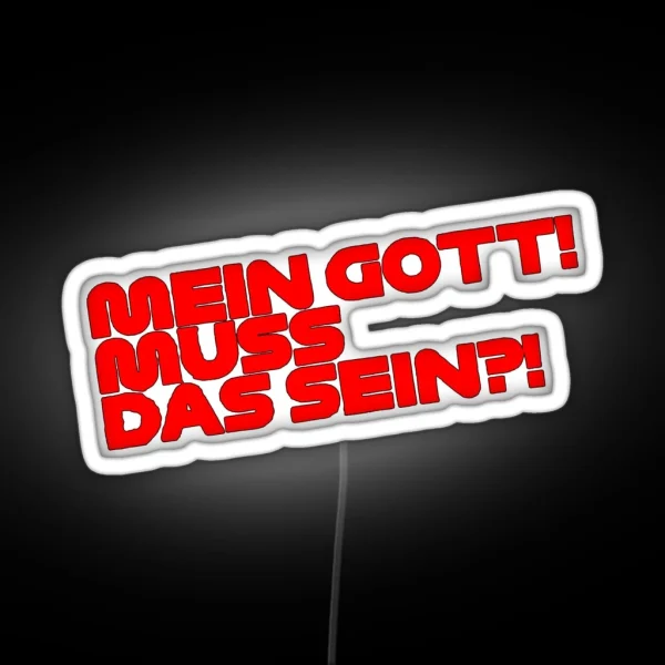 SEBASTIAN VETTEL RGB Neon Sign