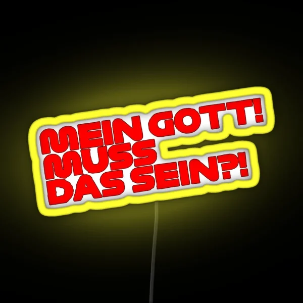 SEBASTIAN VETTEL RGB Neon Sign