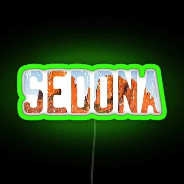 Sedona Arizona RGB Neon Sign