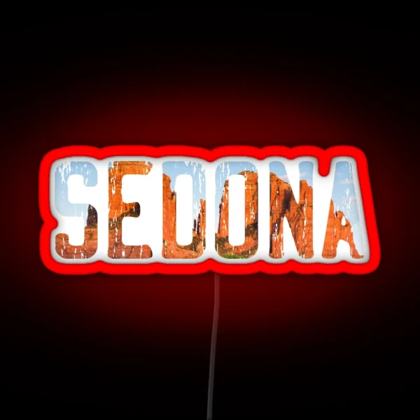 Sedona Arizona RGB Neon Sign