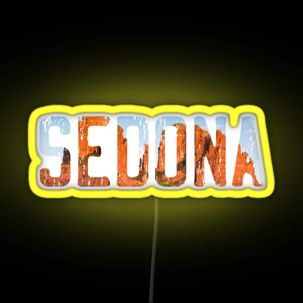 Sedona Arizona RGB Neon Sign