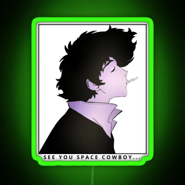 See You Space Cowboy RGB Neon Sign