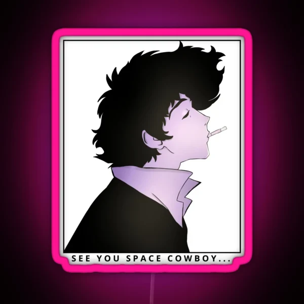 See You Space Cowboy RGB Neon Sign