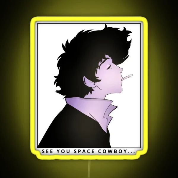 See You Space Cowboy RGB Neon Sign