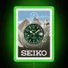 Seiko Alpinist RGB Neon Sign Green
