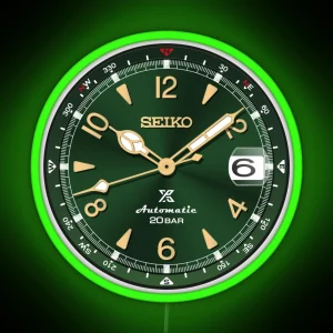 Seiko Alpinist Watch RGB Neon Sign