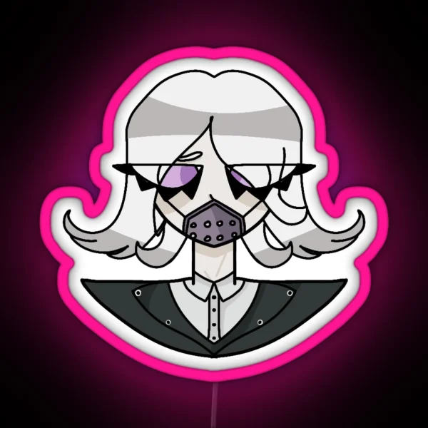 Seiko Kimura Headshot RGB Neon Sign