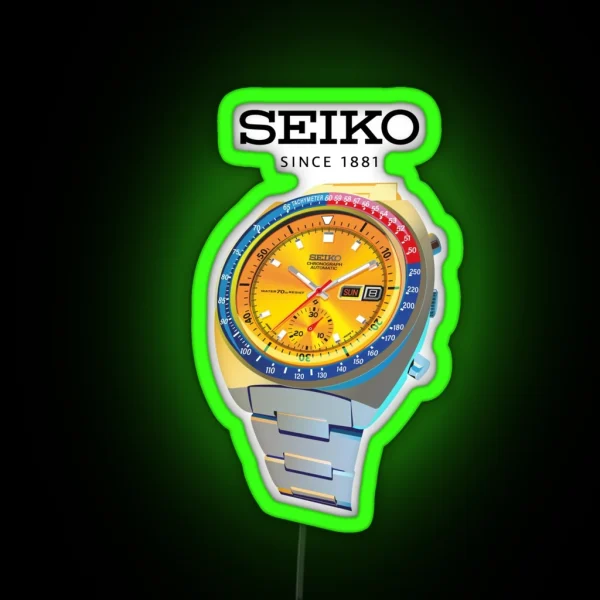 Seiko Pogue RGB Neon Sign