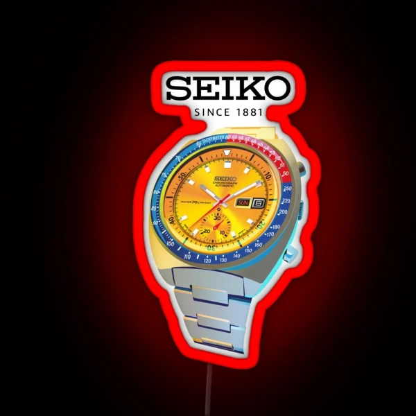 Seiko Pogue RGB Neon Sign