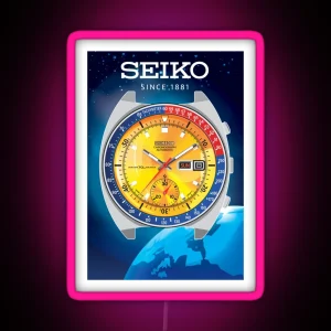 Seiko Pogue RGB Neon Sign