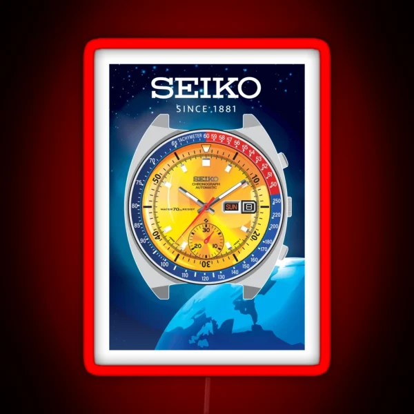 Seiko Pogue RGB Neon Sign