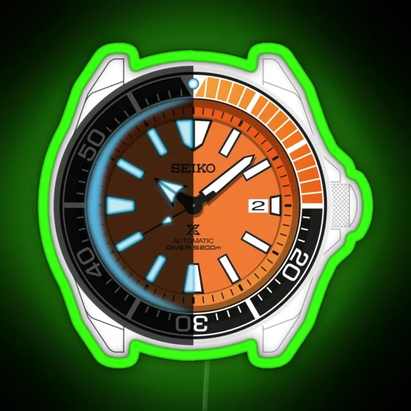 Seiko Samurai RGB Neon Sign