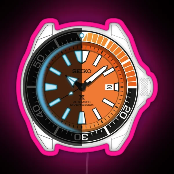 Seiko Samurai RGB Neon Sign