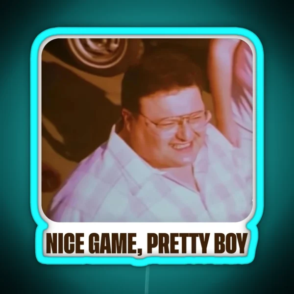 Seinfeld Nice Game Pretty Boy RGB Neon Sign