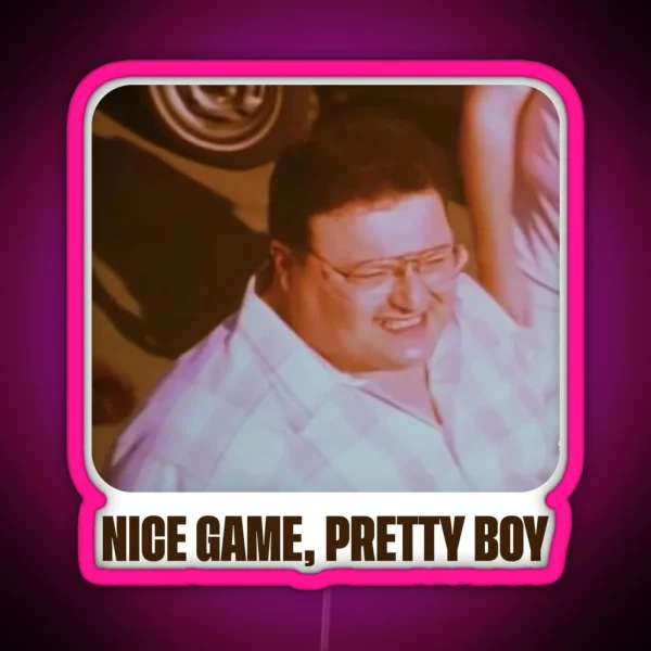 Seinfeld Nice Game Pretty Boy RGB Neon Sign