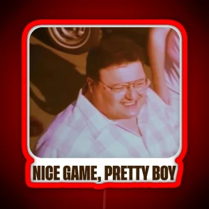 Seinfeld Nice Game Pretty Boy RGB Neon Sign