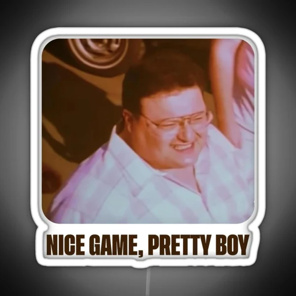Seinfeld Nice Game Pretty Boy RGB Neon Sign