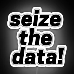 Seize The Data RGB Neon Sign