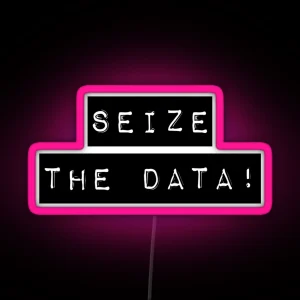 Seize The Data RGB Neon Sign