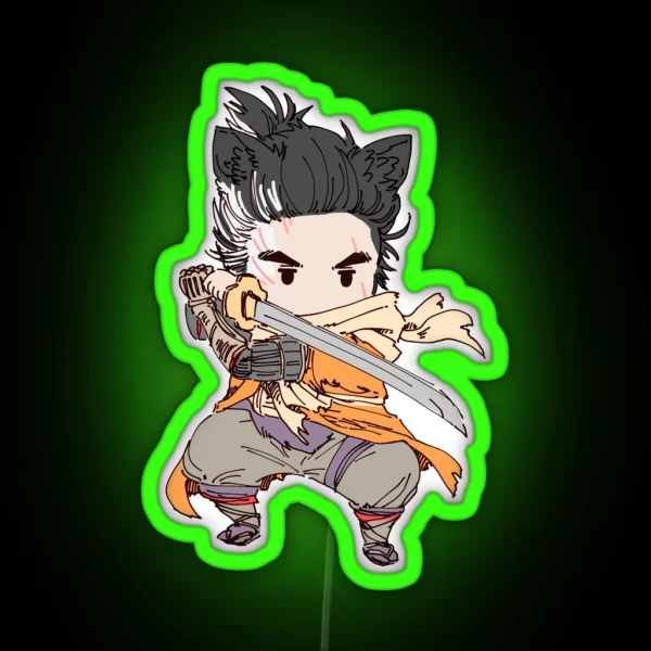 Sekiro RGB Neon Sign