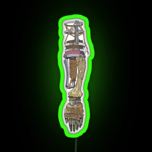 Sekiro Shinobi Prosthetic RGB Neon Sign
