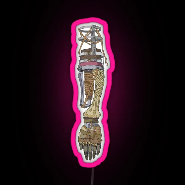 Sekiro Shinobi Prosthetic RGB Neon Sign